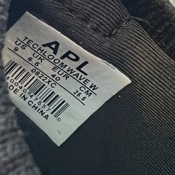 APL Women's Techloom Wave Slip On Running Sneaker Black White Leopard Sz 9 NEW - Picture 10 of 16